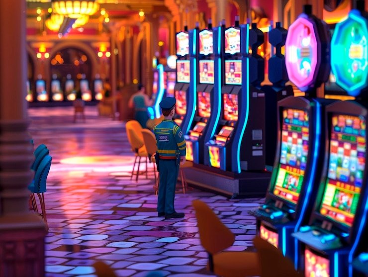 Tembak Ikan live arcade screen showing animated fish, weapons menu, and multiplier values