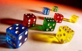Live dealer blackjack table with multiple camera angles